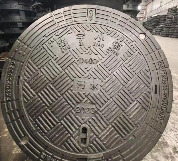 兰考球墨铸铁防沉降井盖展示